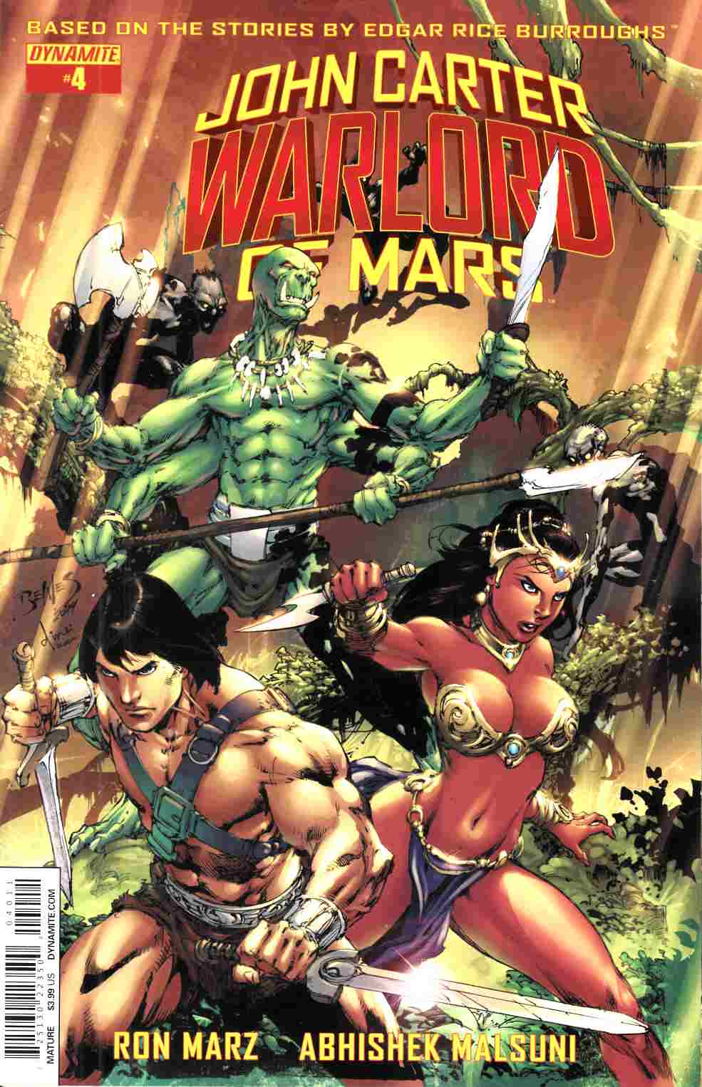 John Carter Warlord #4 Cover A- Benes [Dynamite Comic] THUMBNAIL