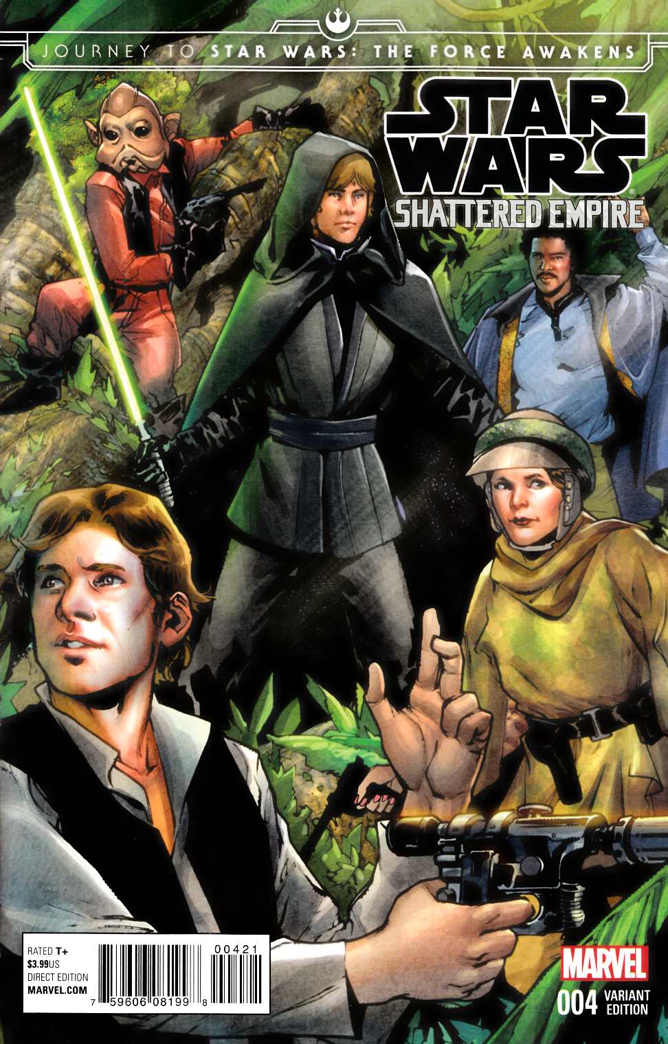 Star Wars Force Awakens Shattered Empire #4 Pichelli Variant Cover [Marvel Comic] THUMBNAIL