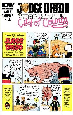 Judge Dredd Mega City Two #4 [IDW Comic] LARGE