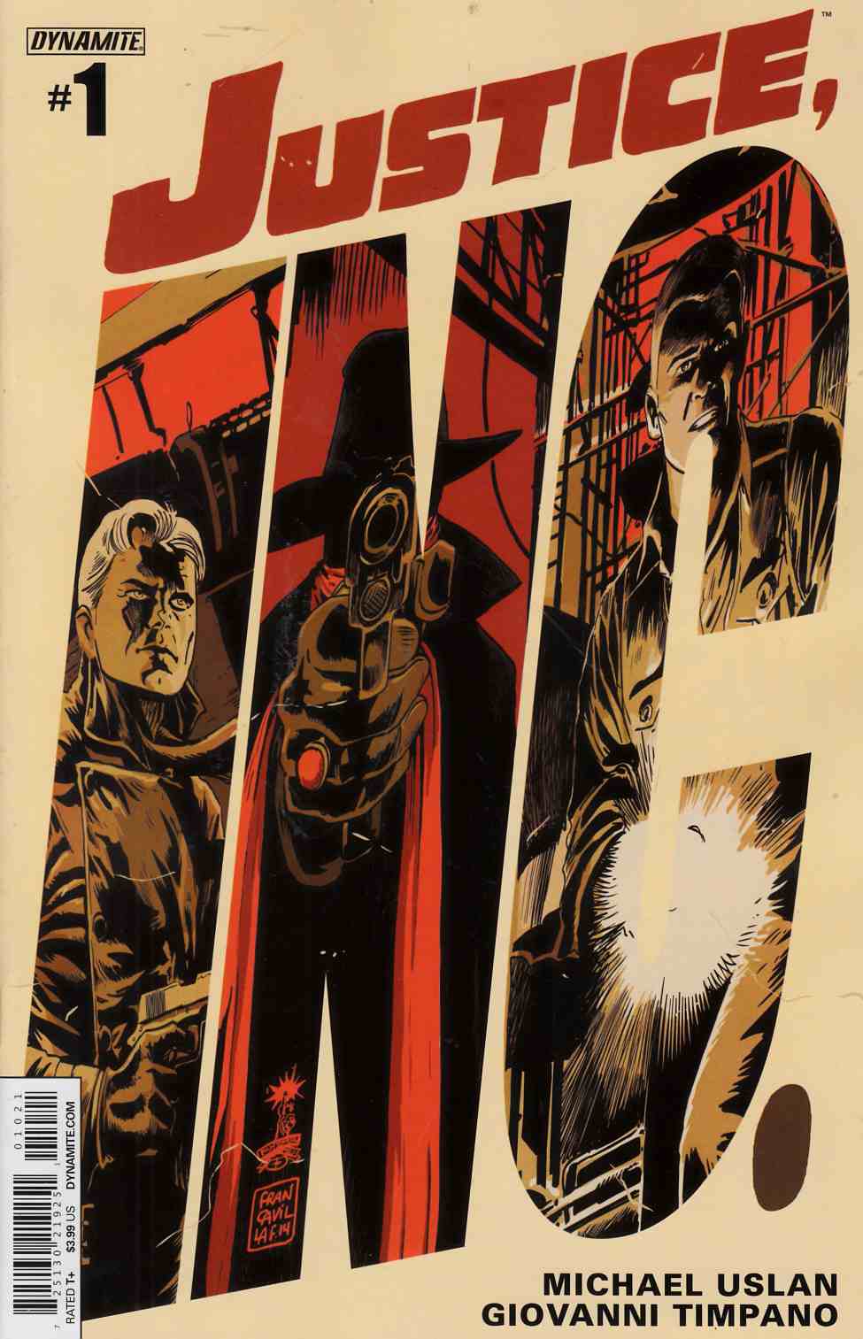 Justice Inc #1 Francavilla Cover [Comic] THUMBNAIL