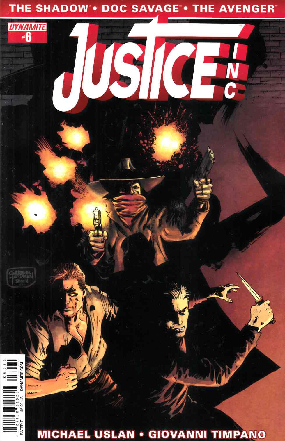 Justice Inc #6 Cover B Hardman [Dynamite Comic] LARGE