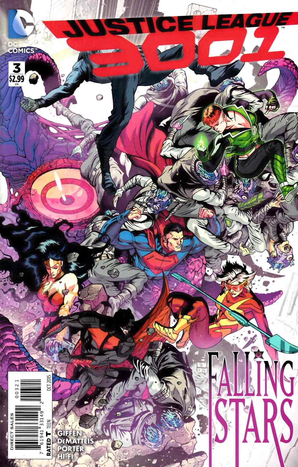 Justice League 3001 #3 Porter Variant Cover [DC Comic] THUMBNAIL