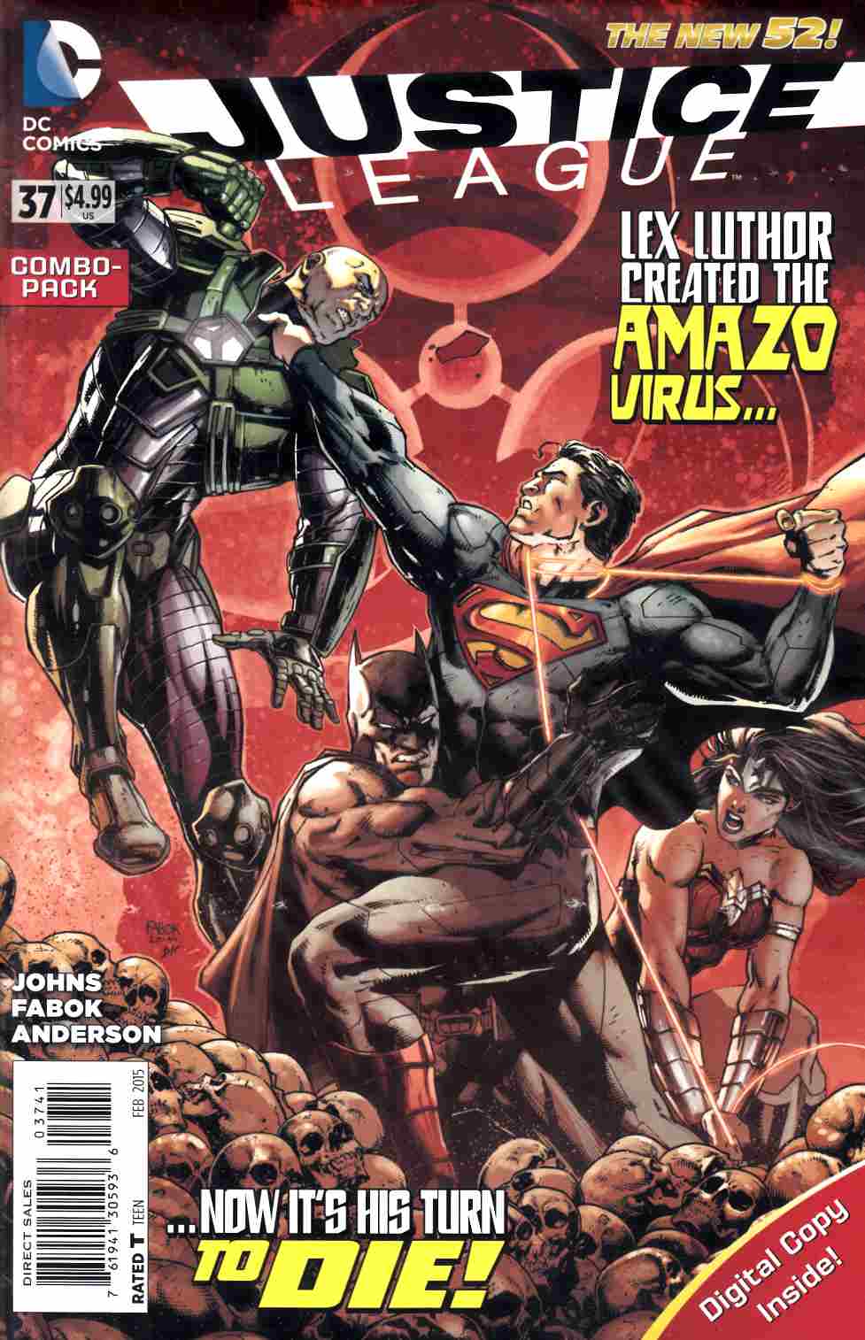 Justice League #37 Combo Pack [DC Comic] LARGE
