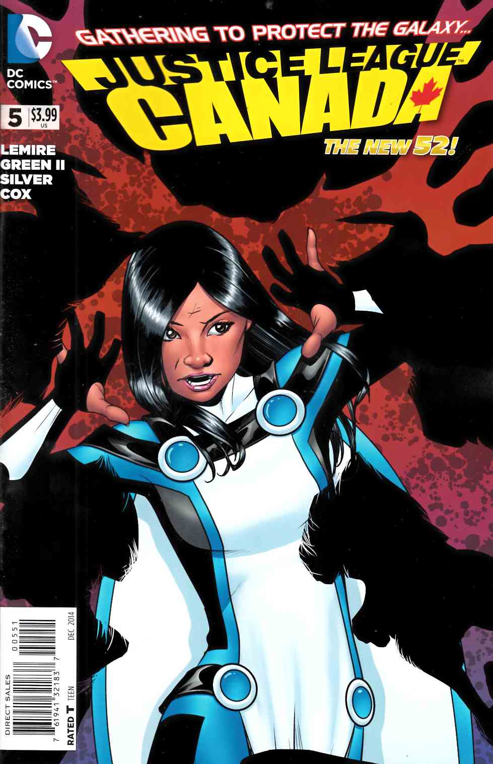 Justice League United #5 Canada Variant Cover [DC Comic] LARGE