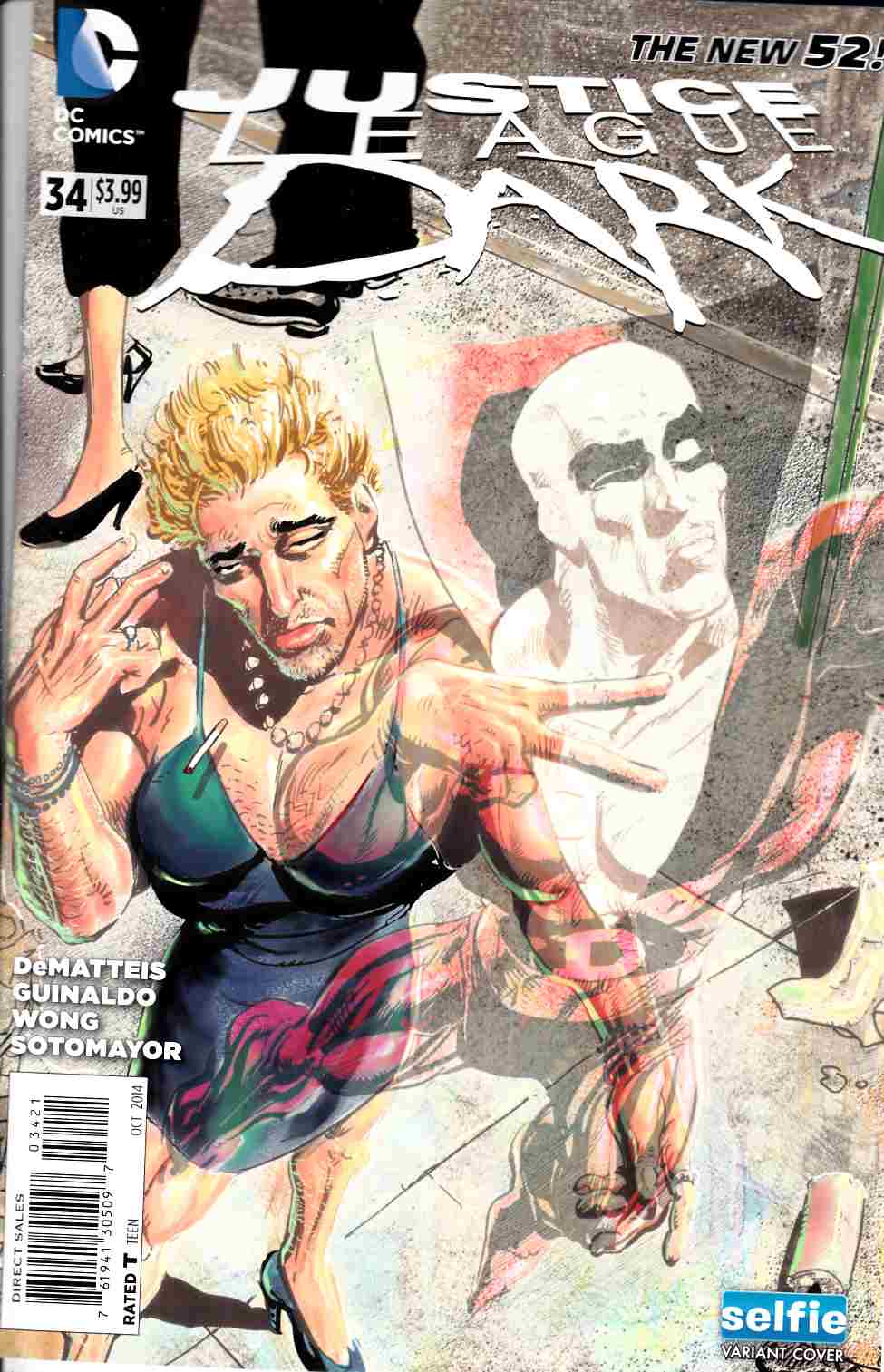 Justice League Dark #34 DCU Selfie Variant Cover [DC Comic] LARGE
