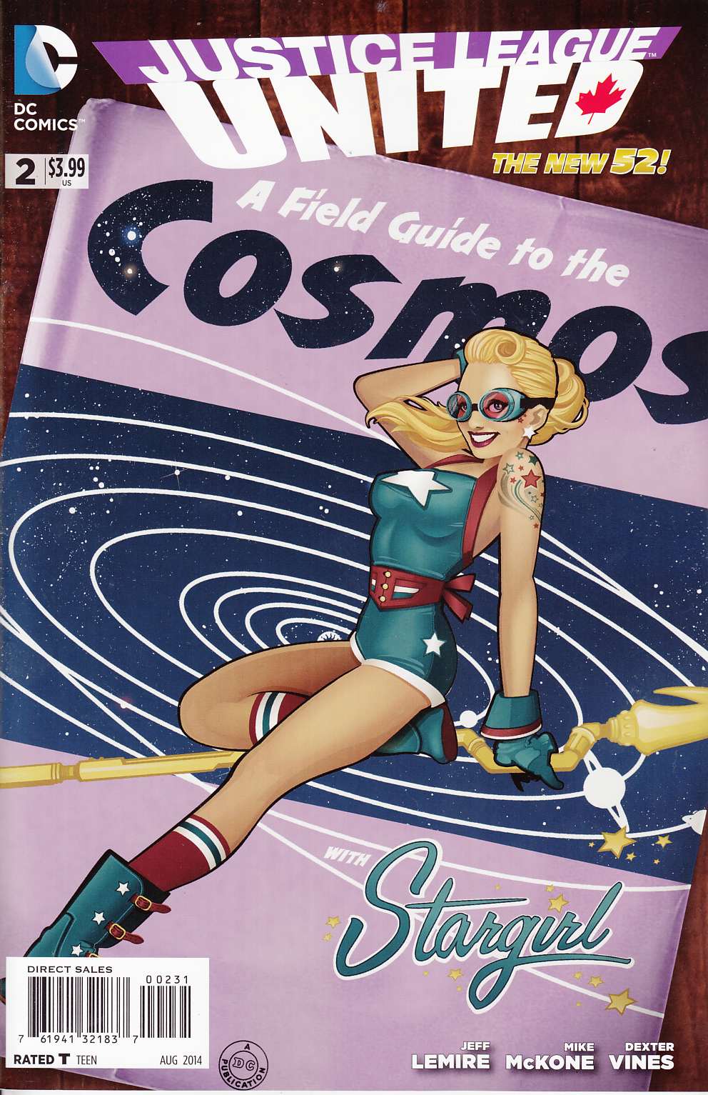 Justice League United #2 Bombshells Variant Cover [Comic] LARGE