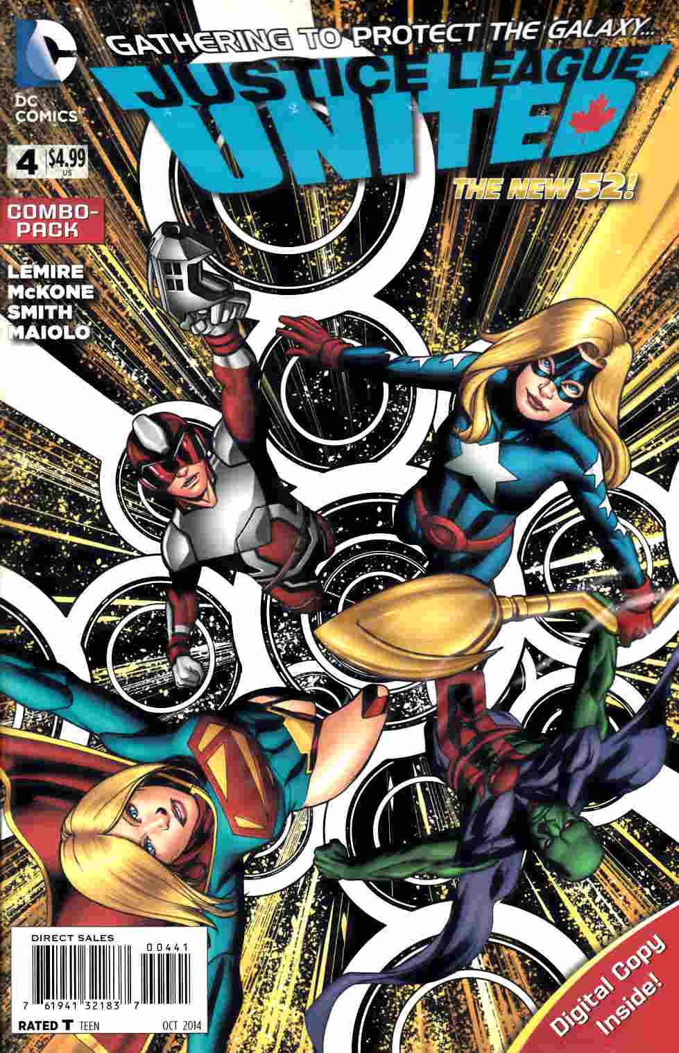 Justice League United #4 Combo Pack [DC Comic] LARGE