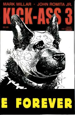 Kick-Ass 3 #1 Second Printing Kubert Cover [Comic] LARGE