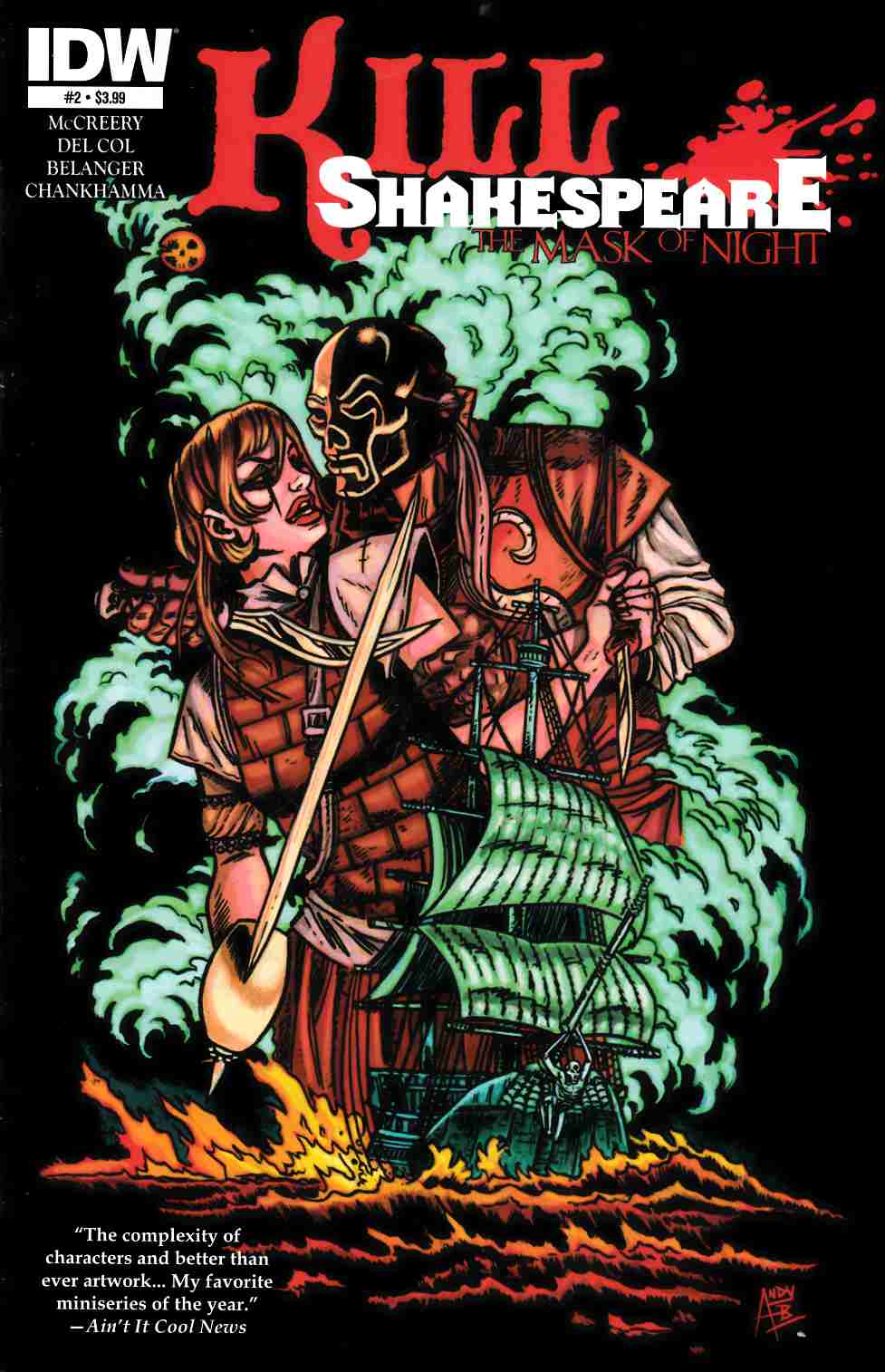 Kill Shakespeare Mask of Night #2 [IDW Comic] LARGE