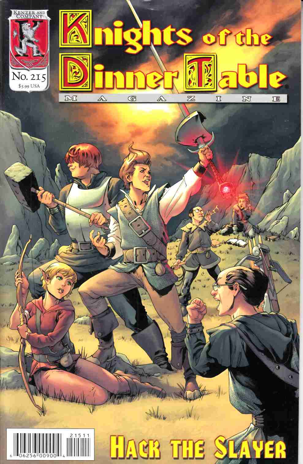 Knights Of The Dinner Table #215 [Kenzer & Company Comic] LARGE