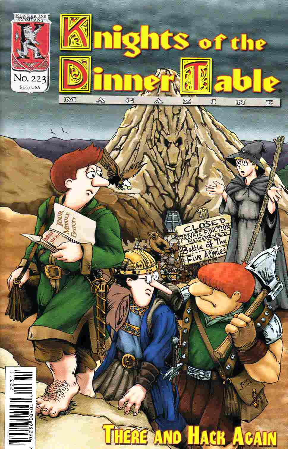 Knights of the Dinner Table #223 Very Fine (8.0) [Kenzer Comic] LARGE