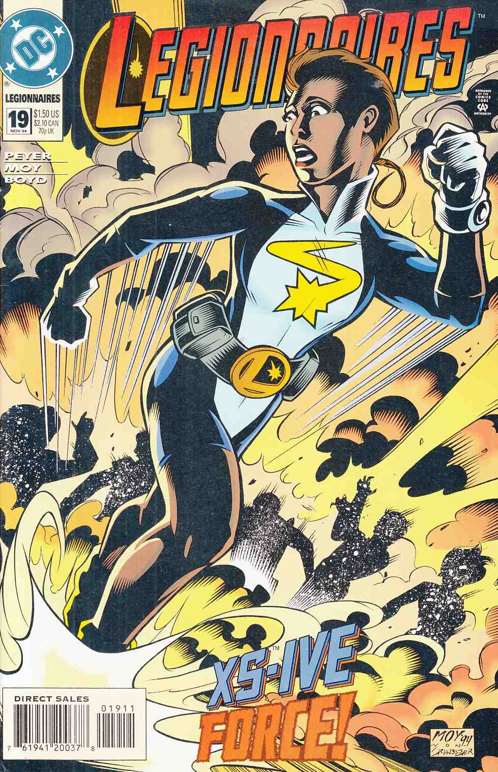 Legionnaires #19  Near Mint Minus (9.2) [DC Comic] LARGE
