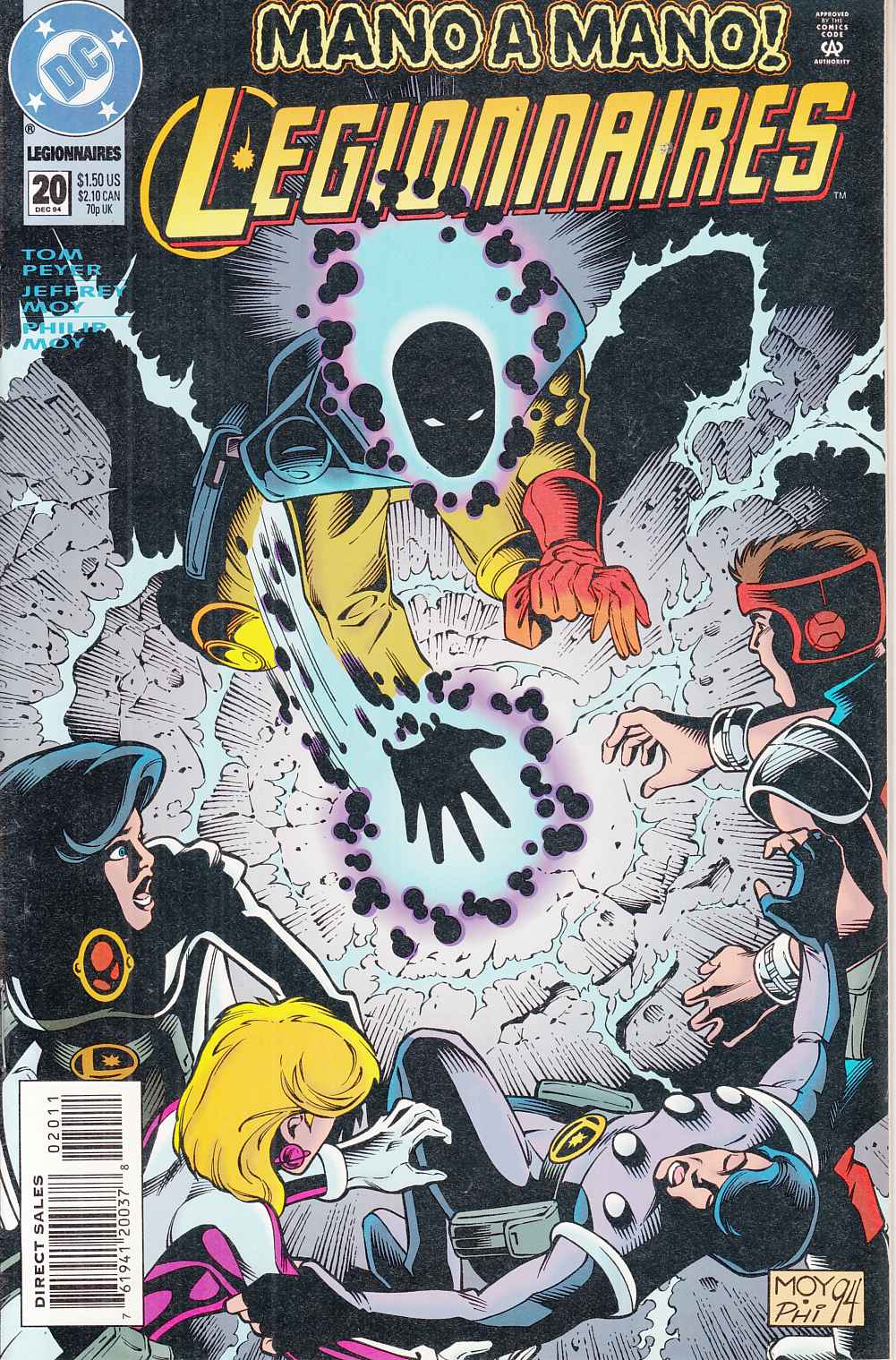 Legionnaires #20  Near Mint (9.4) [DC Comic] LARGE