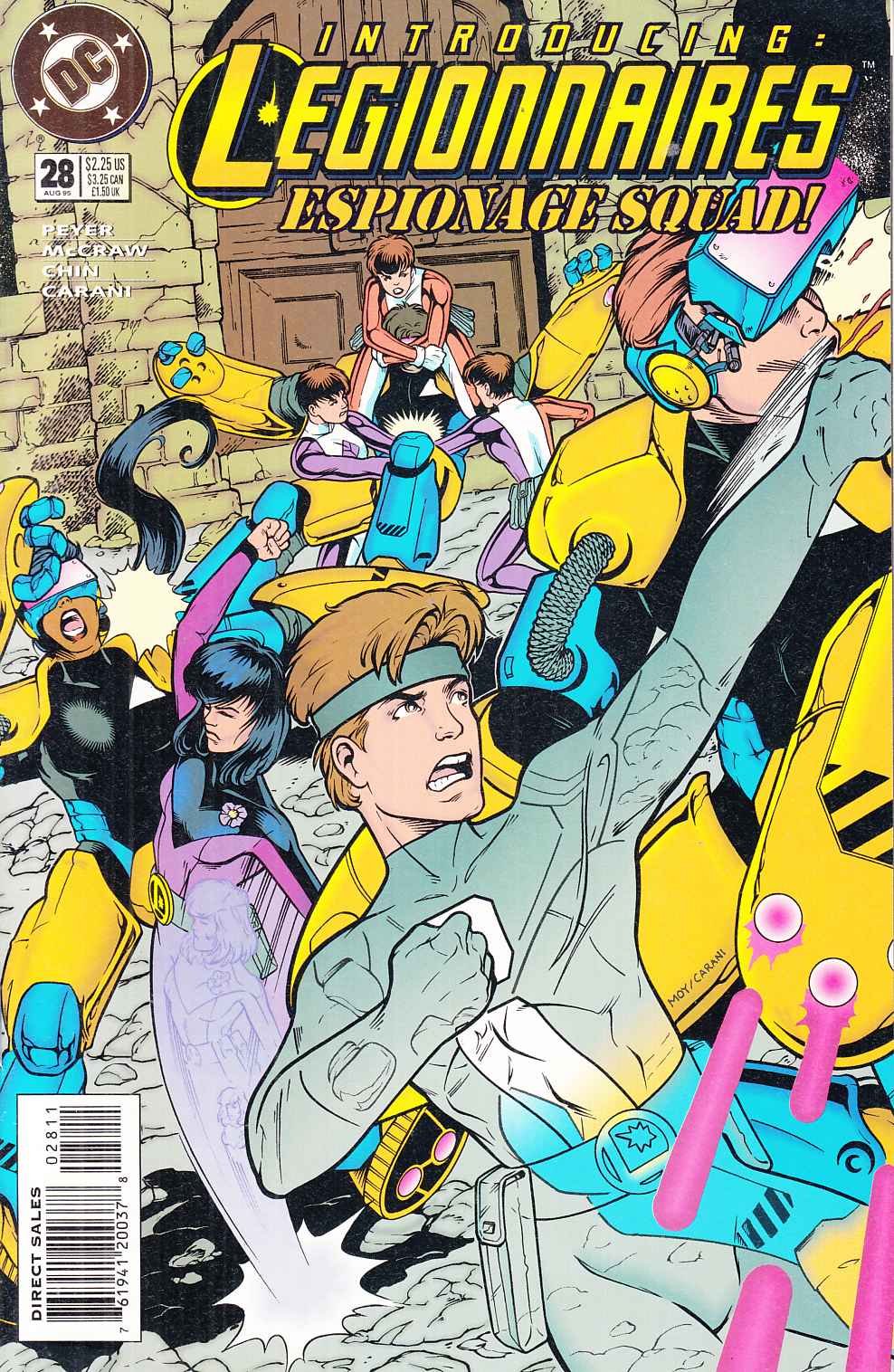 Legionnaires #28 Near Mint (9.4) [DC Comic] LARGE