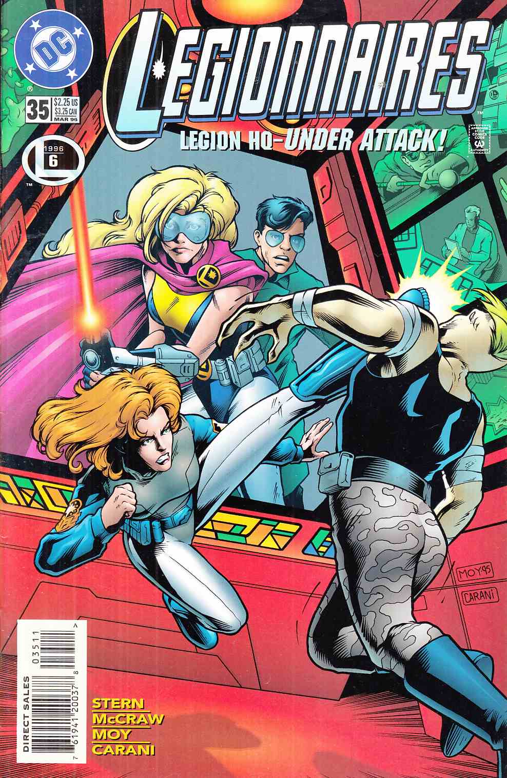 Legionnaires #35 Near Mint (9.4) [DC Comic] LARGE