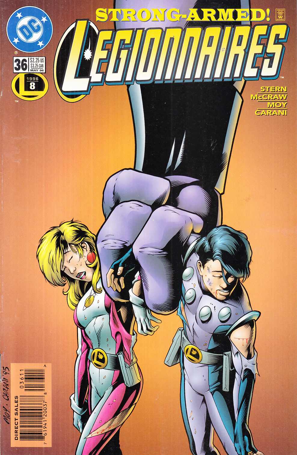 Legionnaires #36 Near Mint (9.4) [DC Comic] LARGE