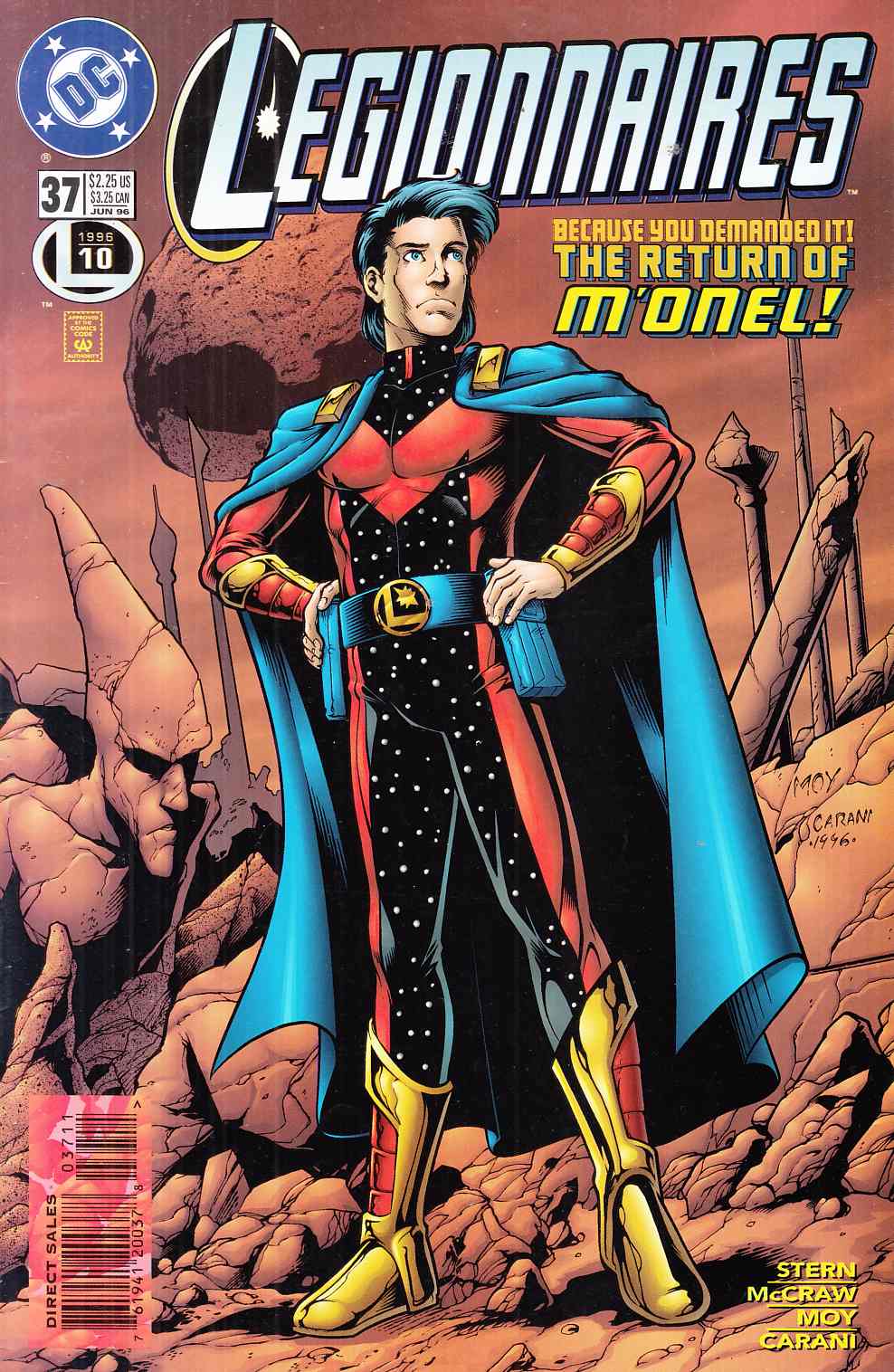 Legionnaires #37 Near Mint (9.4) [DC Comic] THUMBNAIL