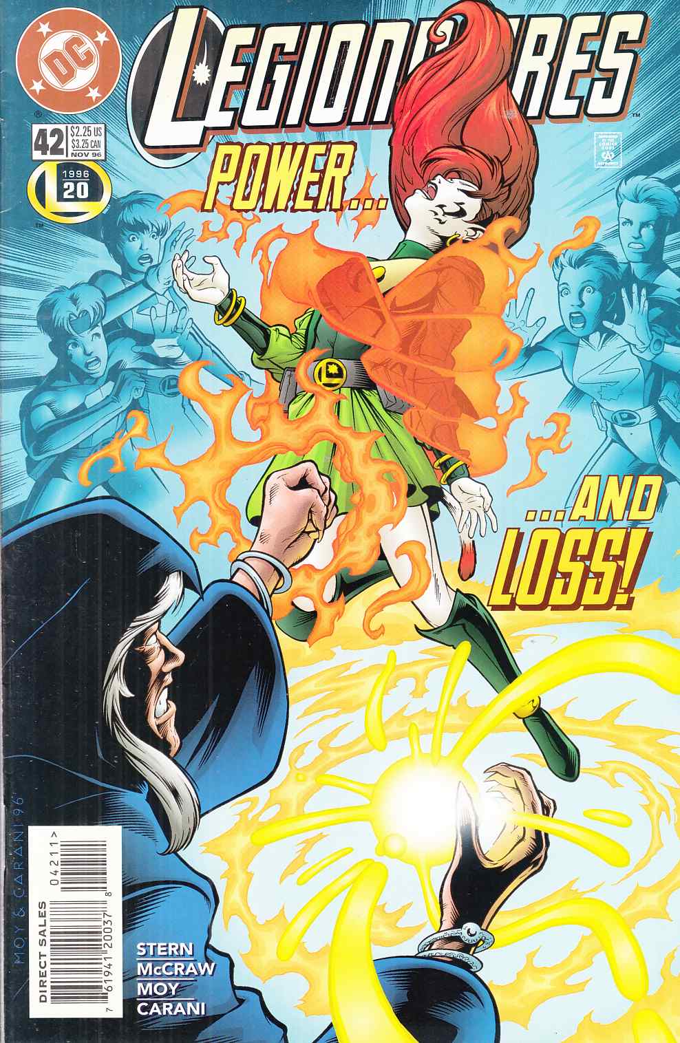 Legionnaires #42 Near Mint (9.4) [DC Comic] LARGE