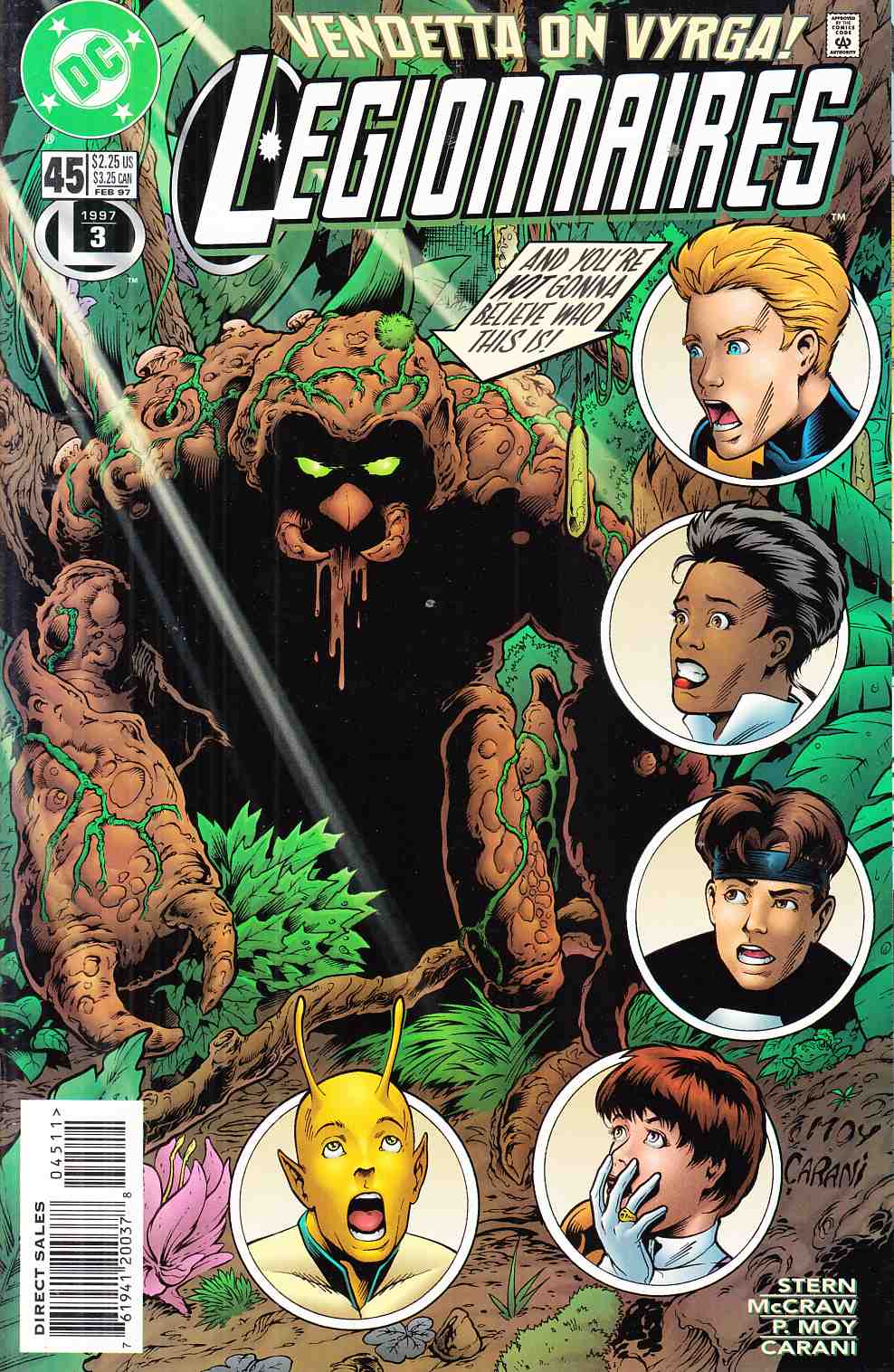Legionnaires #45 Near Mint (9.4) [DC Comic] LARGE