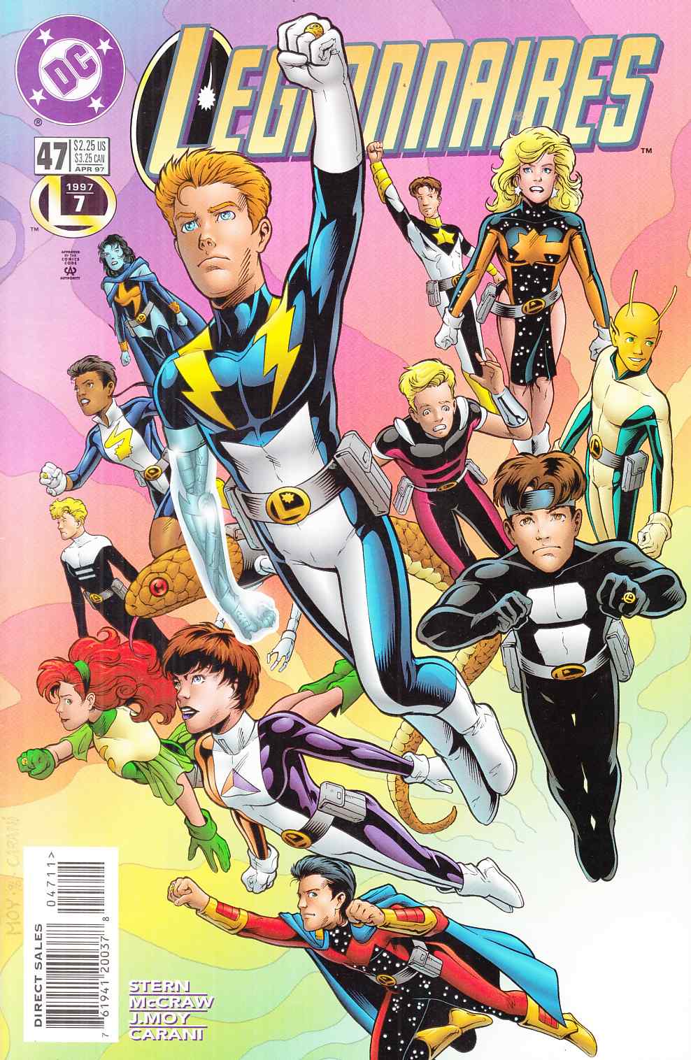 Legionnaires #47 Near Mint (9.4) [DC Comic] THUMBNAIL