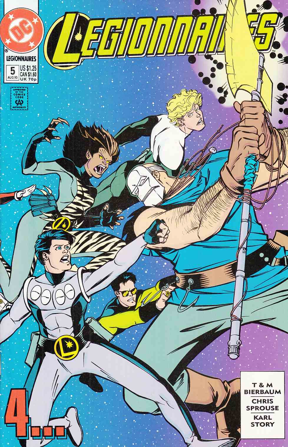 Legionnaires #5 Near Mint (9.4) [DC Comic] LARGE