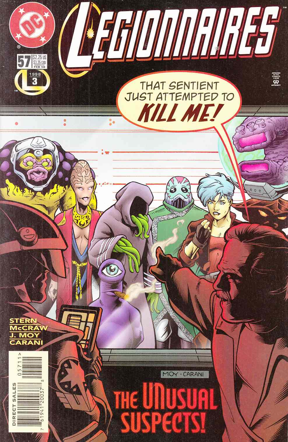 Legionnaires #57 Near Mint (9.4) [DC Comic] THUMBNAIL