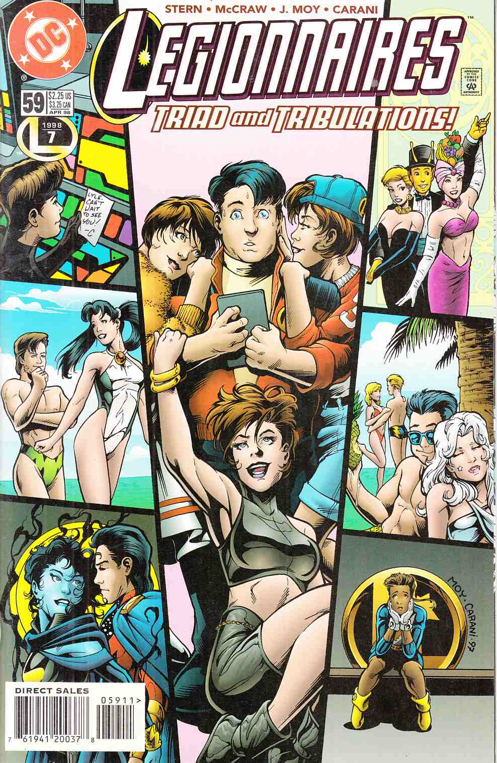 Legionnaires #59 Near Mint (9.4) [DC Comic] THUMBNAIL