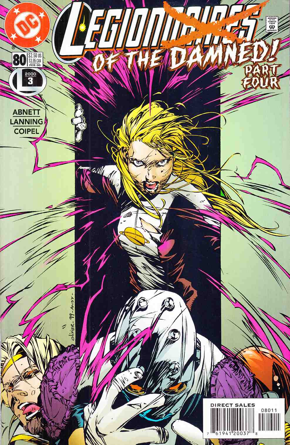Legionnaires #80 Near Mint (9.4) [DC Comic] THUMBNAIL