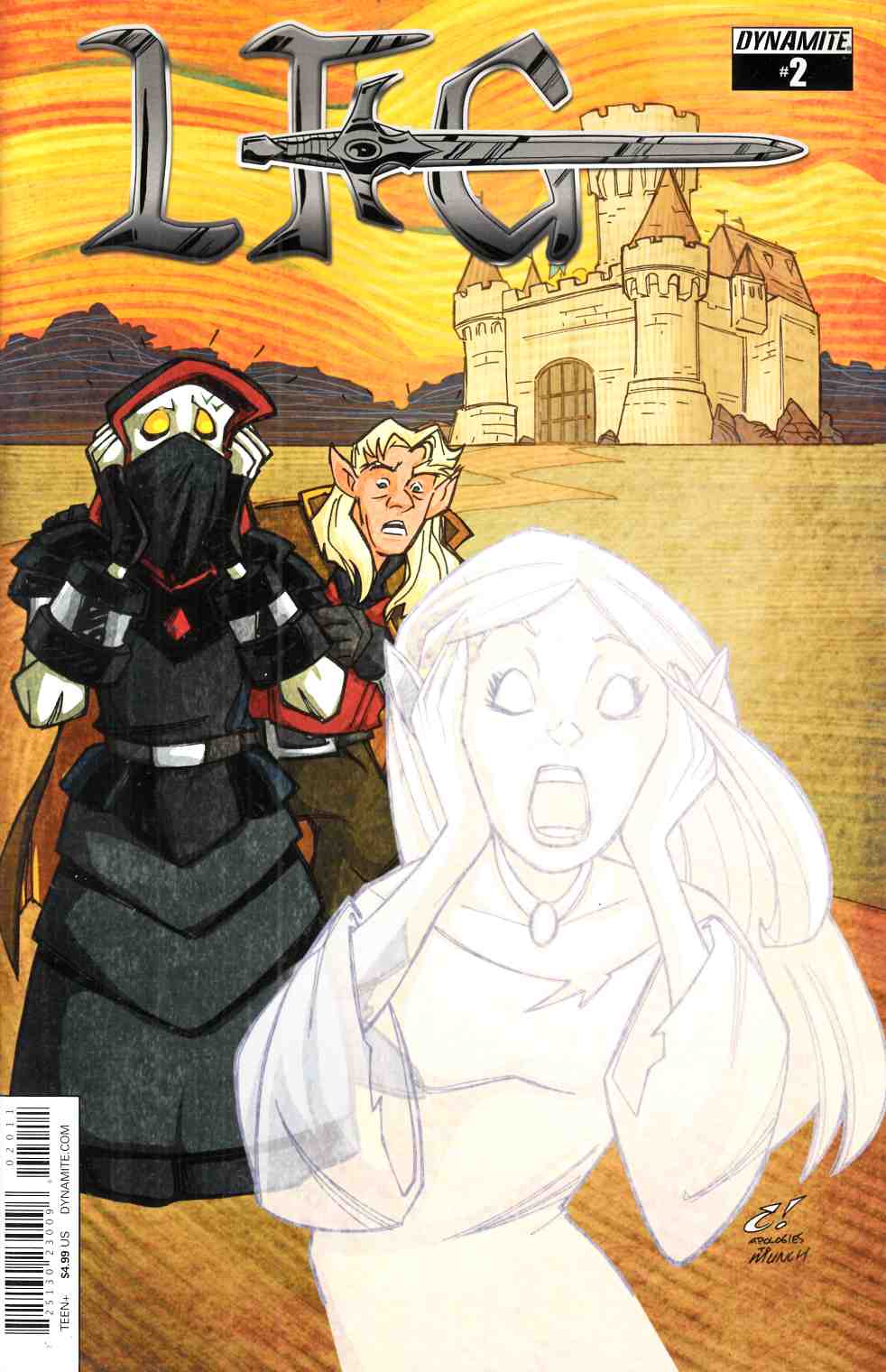 Looking For Group #2 Cover A- Rousseau [Dynamite Comic] LARGE