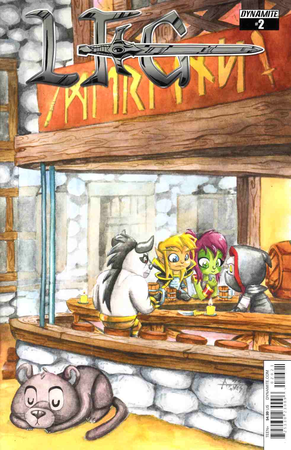 Looking For Group #2 Cover B- Garbowska [Dynamite Comic] LARGE