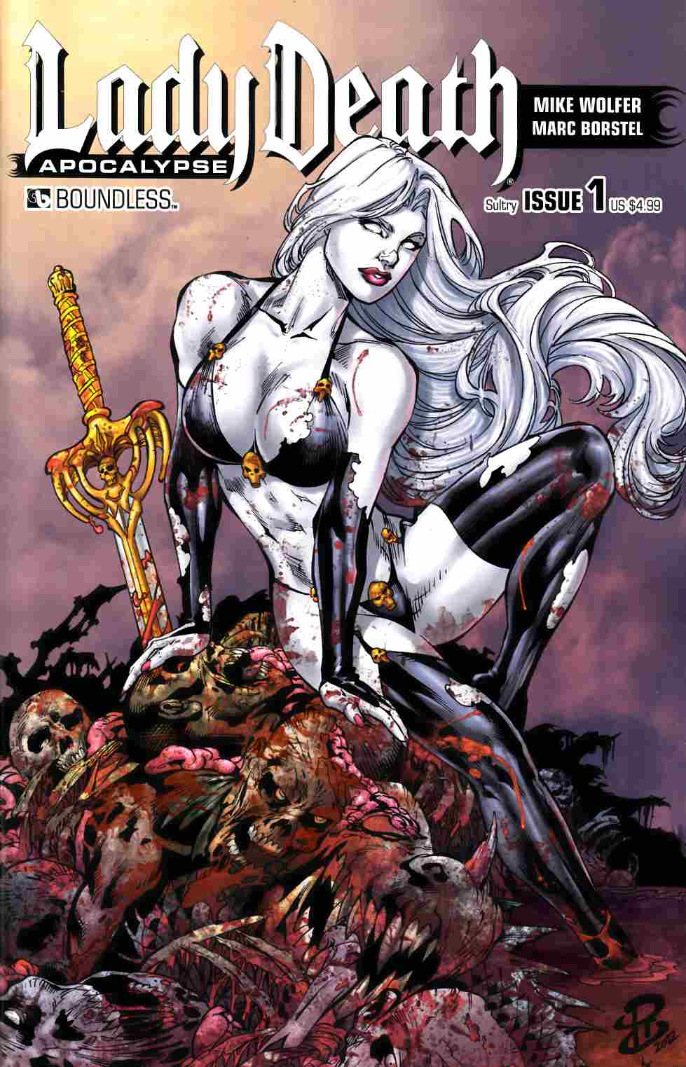 Lady Death Apocalypse #1 Sultry Cover Near Mint (9.4) [Boundless Comic] LARGE