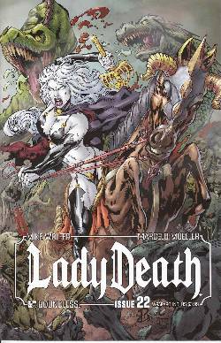Lady Death (Ongoing) #22 Wrap Cover [Comic] LARGE