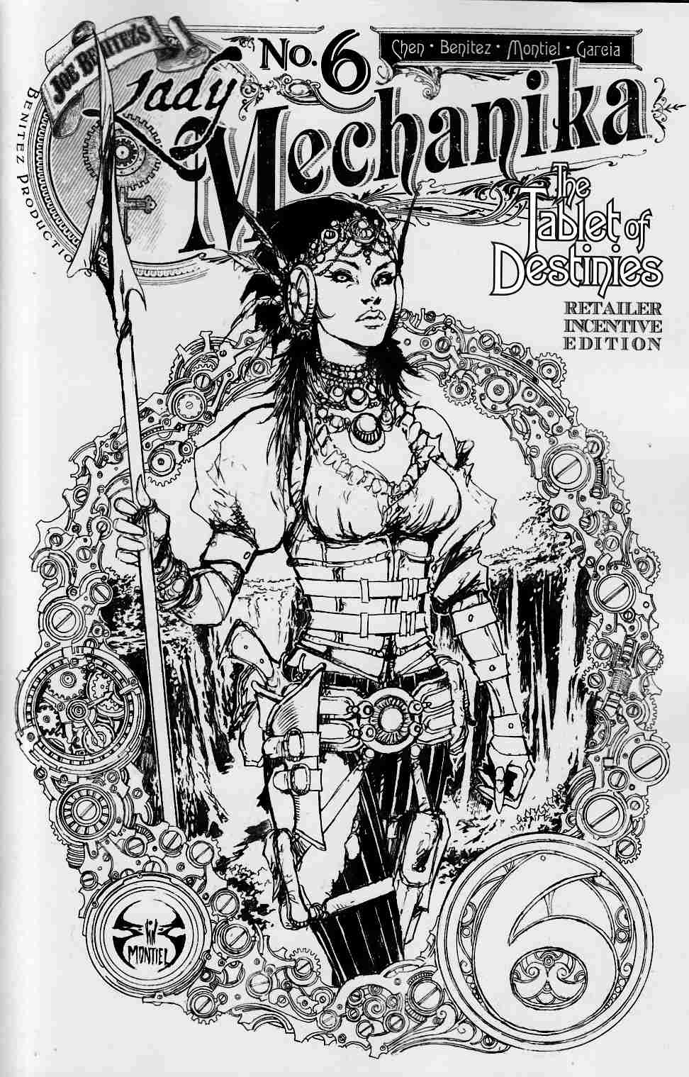 Lady Mechanika Tablet of Destinies #6 Variant Cover [Benitez Comic] THUMBNAIL