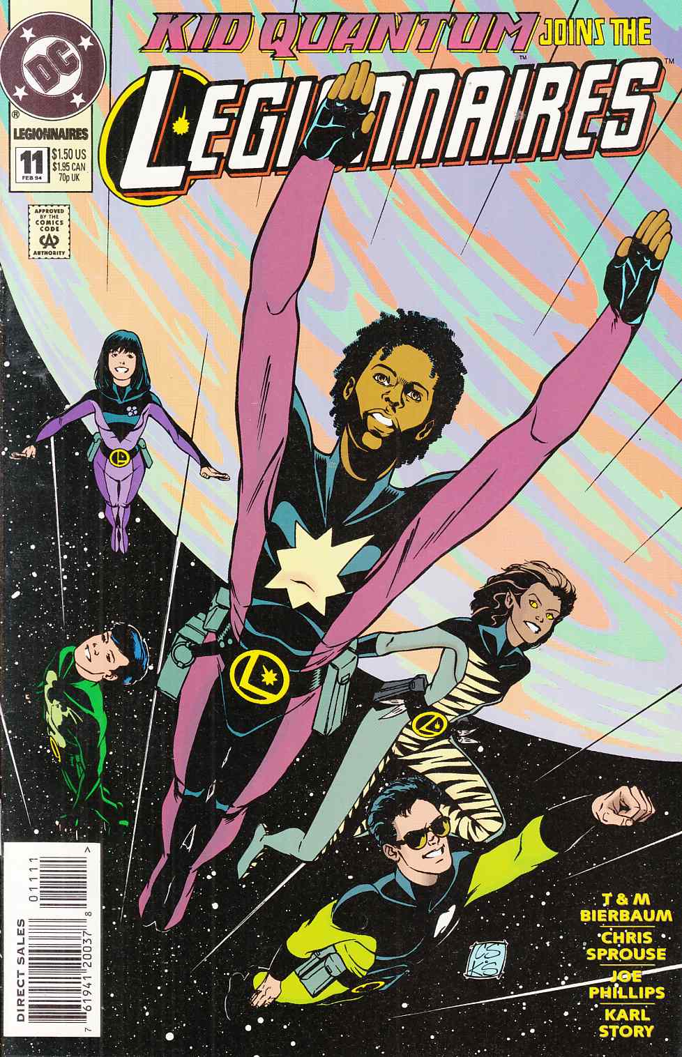 Legionnaires #11 Near Mint (9.4) [DC Comic] LARGE