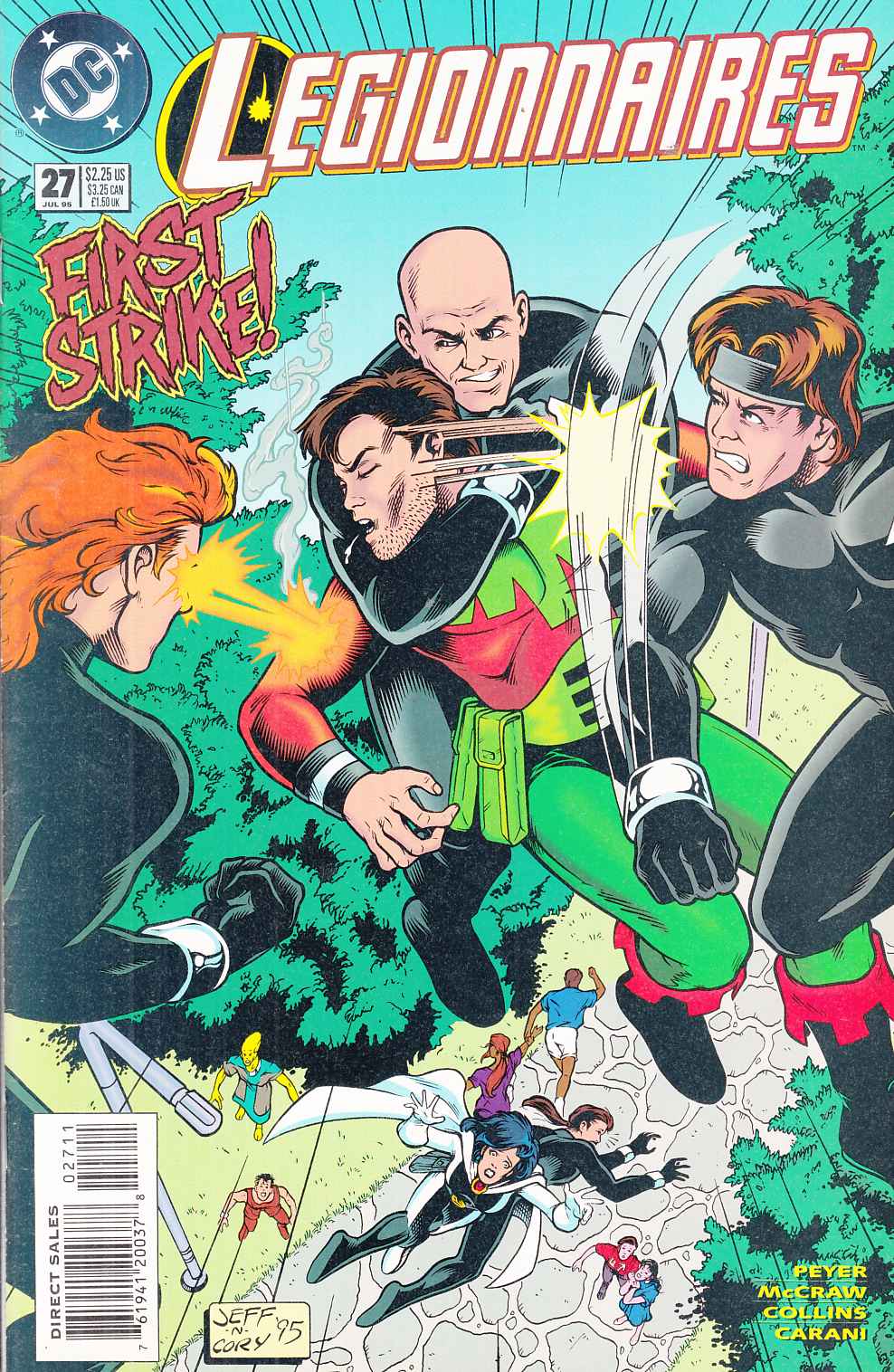 Legionnaires #27 Near Mint (9.4) [DC Comic] LARGE