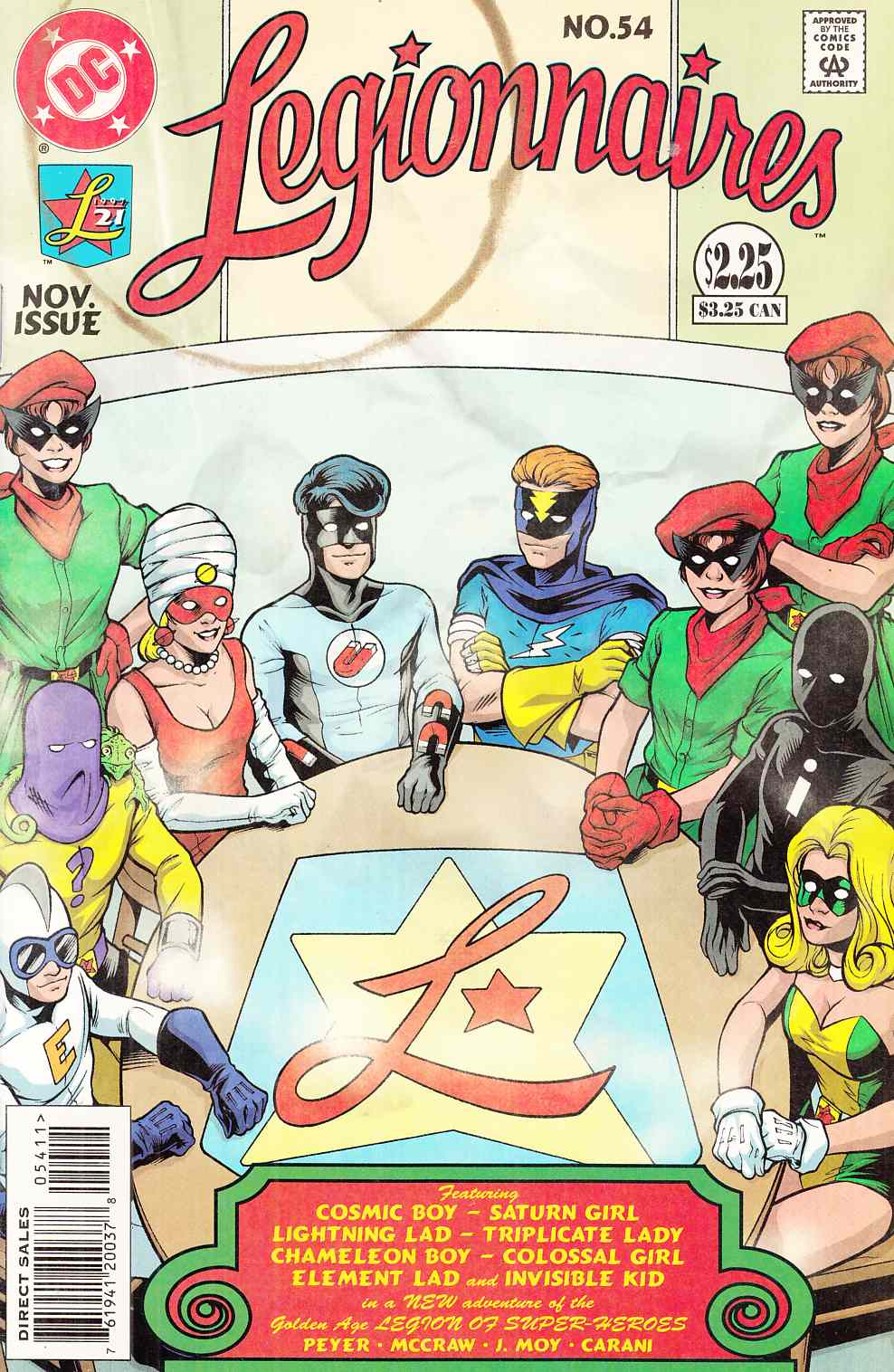 Legionnaires #54 Near Mint (9.4) [DC Comic] THUMBNAIL