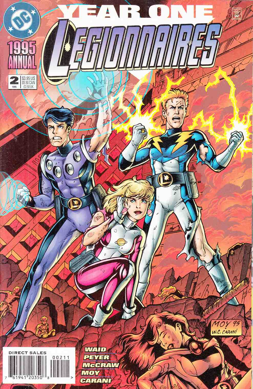 Legionnaires Annual #2 Near Mint (9.4) [DC Comic] THUMBNAIL