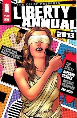 CBLDF Liberty Annual 2013 Cover A- Marquez [Comic] LARGE