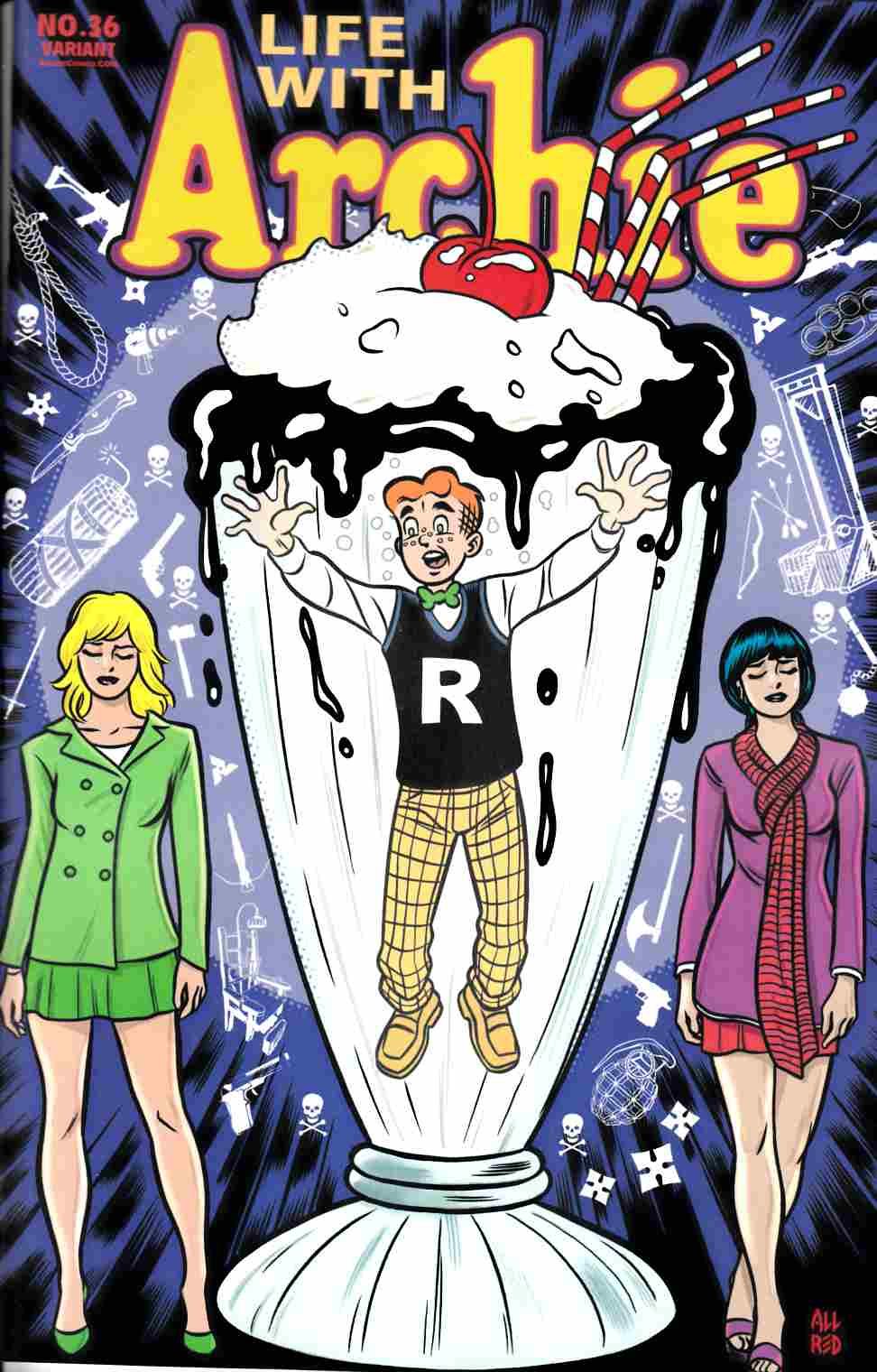 Life With Archie Comic #36 Mike Allred Cover [Comic] THUMBNAIL