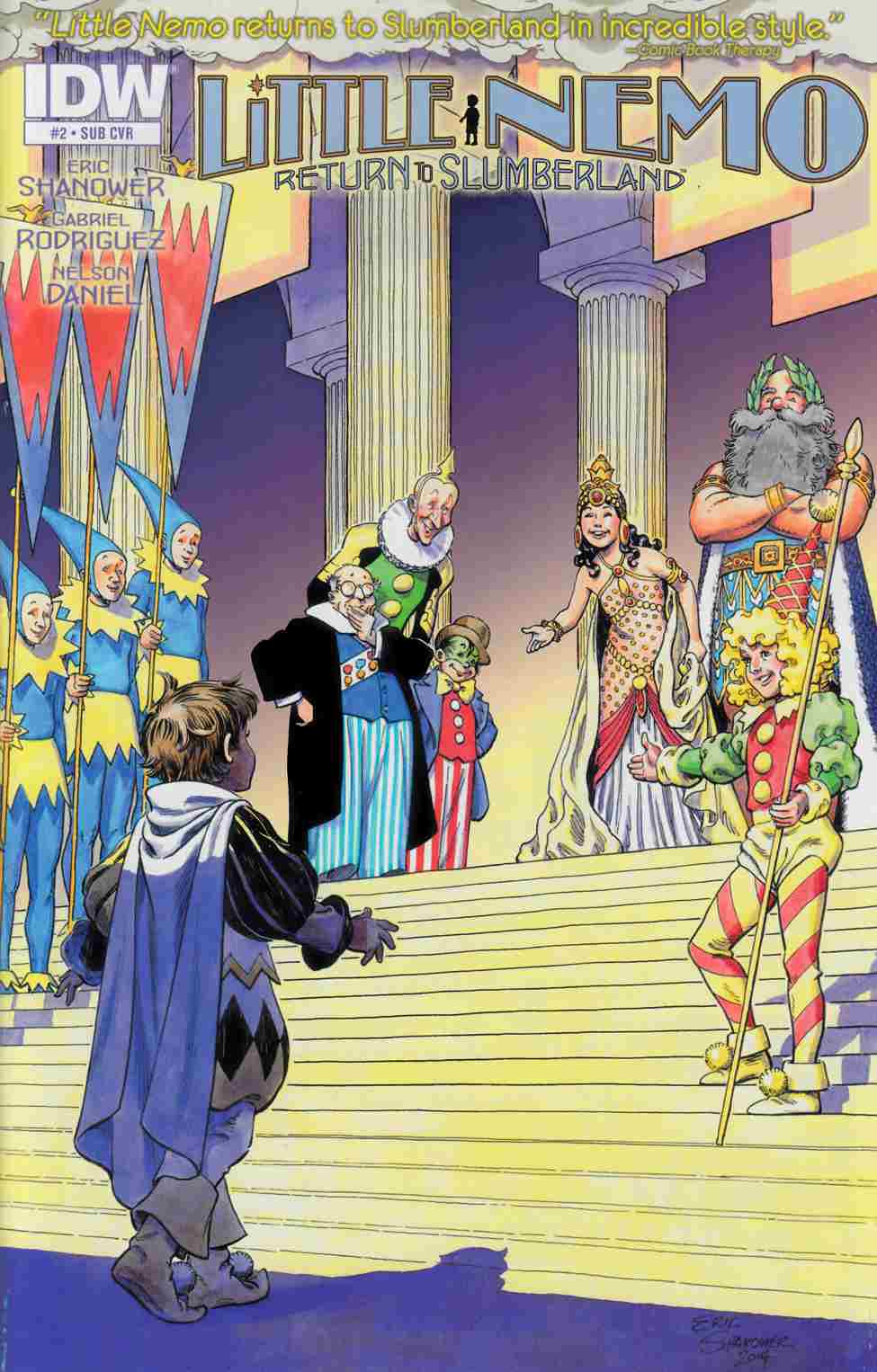 Little Nemo Return To Slumberland #2 Subscription Cover [IDW Comic] THUMBNAIL