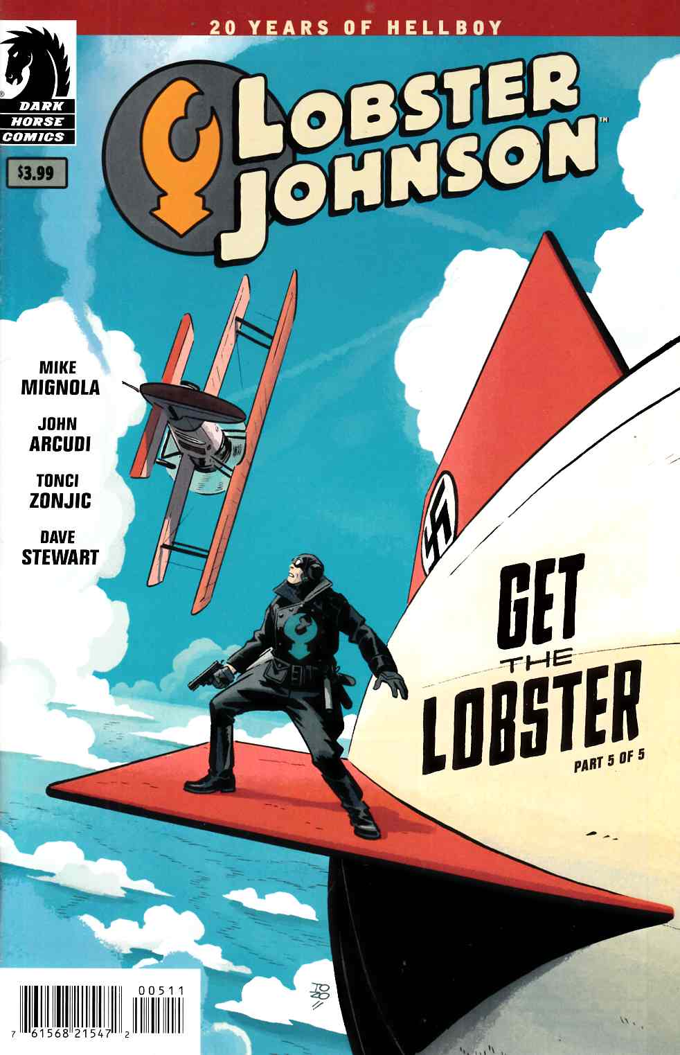 Lobster Johnson Get Lobster #5 [Dark Horse Comic] LARGE