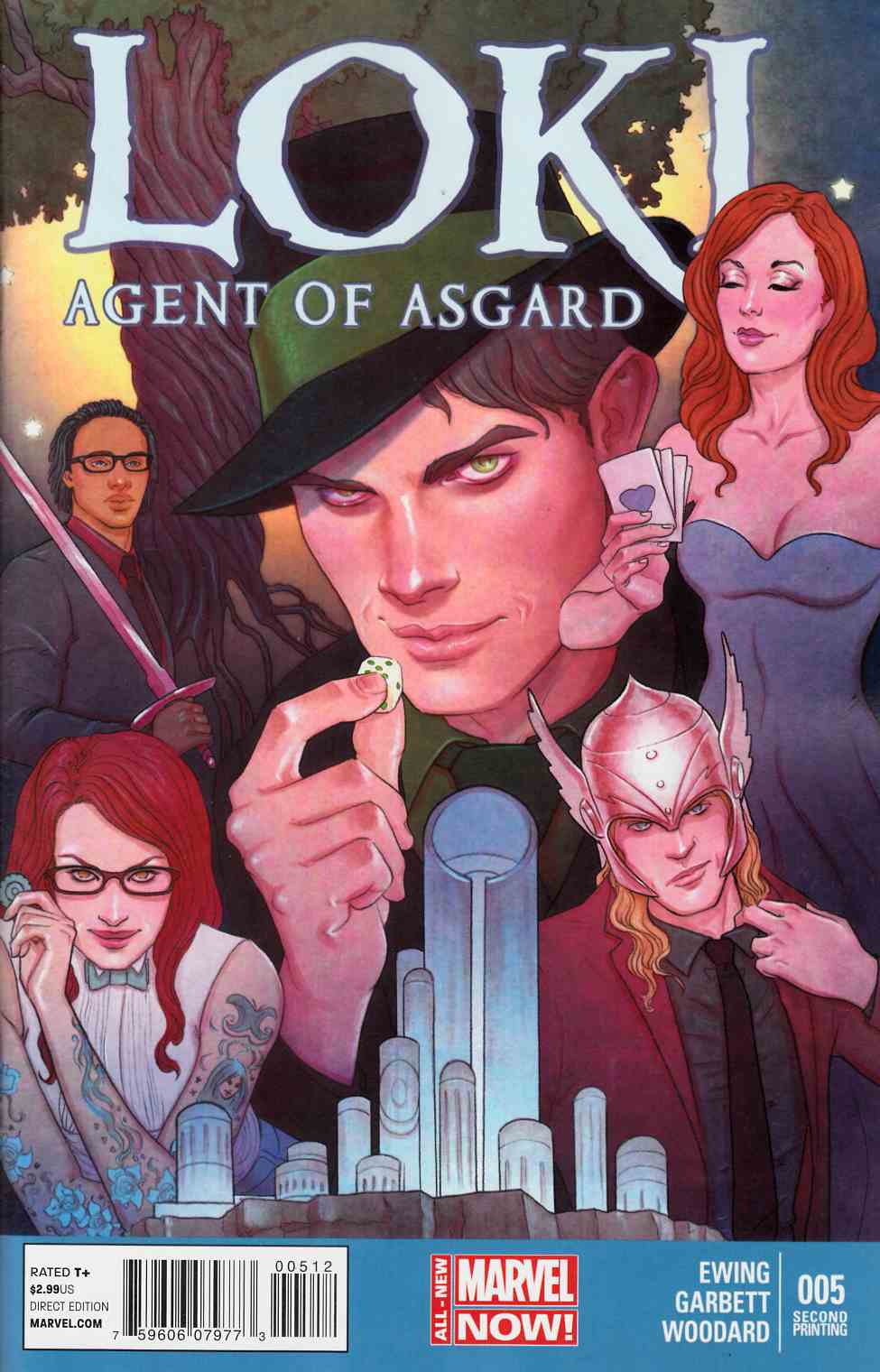 Loki Agent of Asgard #5 Second Printing Near Mint Minus (9.2) [Marvel Comic] THUMBNAIL