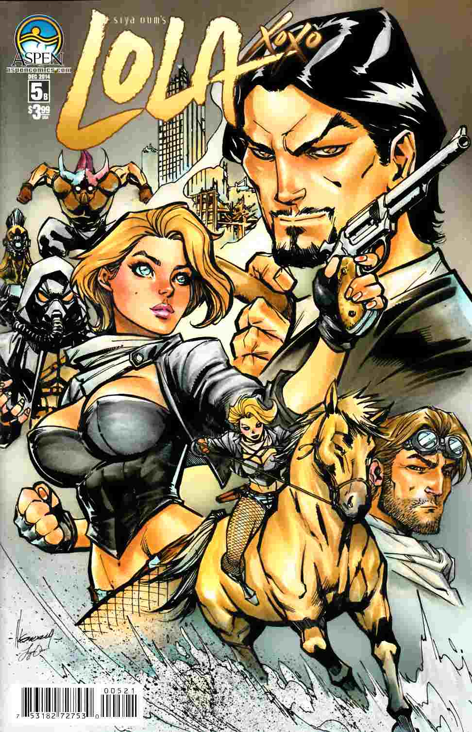 Lola Xoxo #5 Direct Market Cover B [Aspen Comic] LARGE
