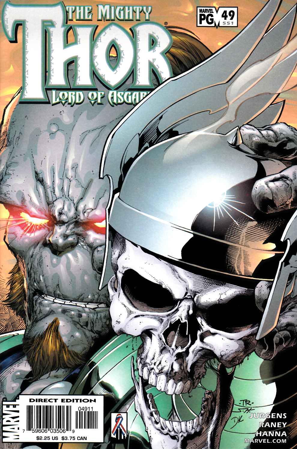 Thor #49 Near Mint (9.4) [Marvel Comic] THUMBNAIL