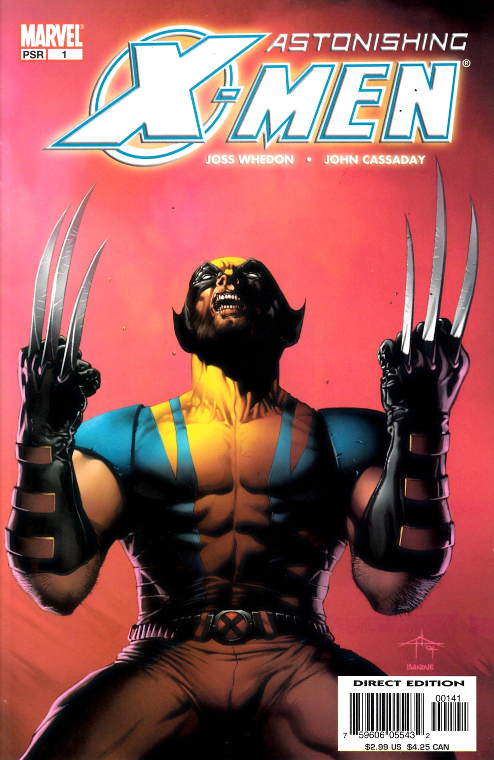 Astonishing X-Men #1 Dell'Otto Variant Cover Near Mint (9.4) [Marvel Comic] THUMBNAIL