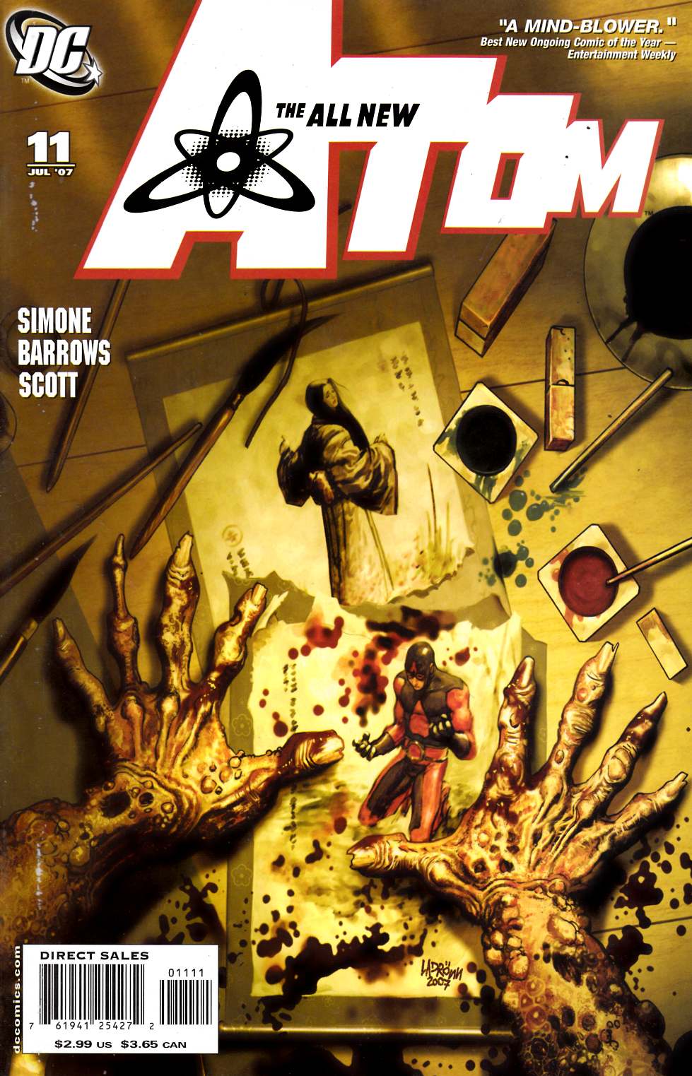 All New Atom #11 Near Mint (9.4) [DC Comic] LARGE