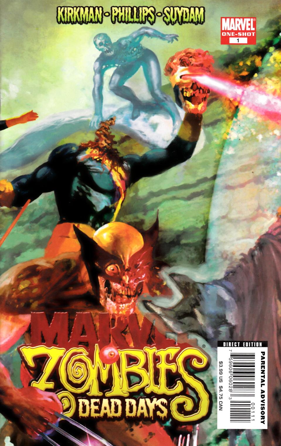 Marvel Zombies Dead Days #1 Fine (6.0) [Marvel Comic] LARGE
