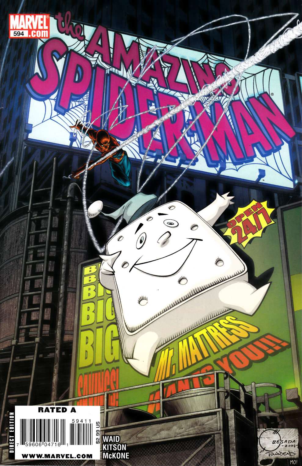 Amazing Spider-Man #594 Very Fine (8.0) [Marvel Comic] LARGE