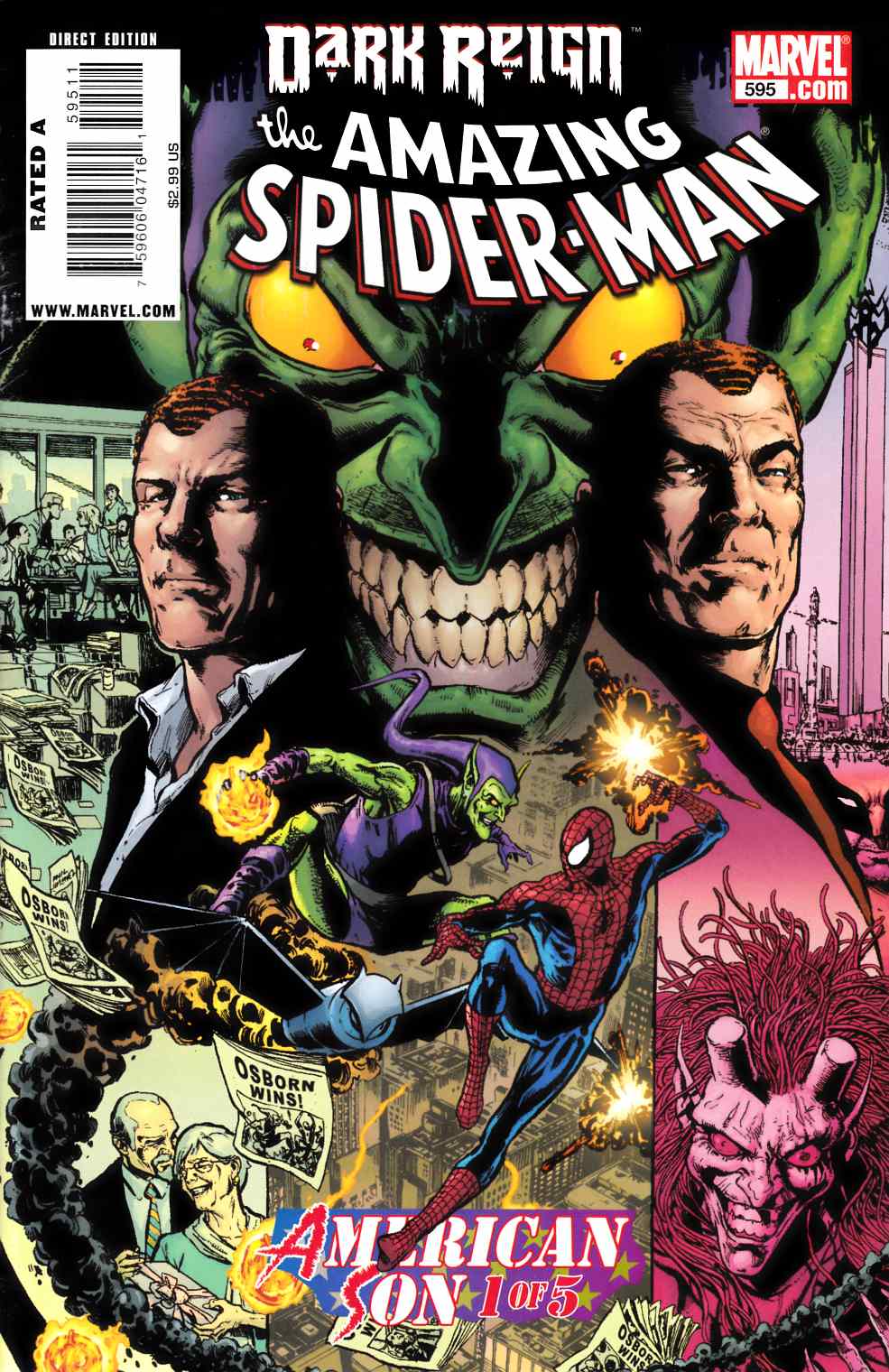 Amazing Spider-Man #595 Very Good (4.0) [Marvel Comic] LARGE