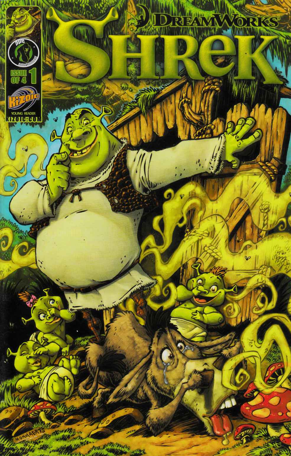 Shrek #1 Very Fine (8.0) [Ape Entertainment Comic] LARGE